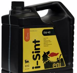 ENI I-SINT 0w40 A3/B4 SN 5л синтетика, BMW LL-01, MB 229.5 и др., масло моторное